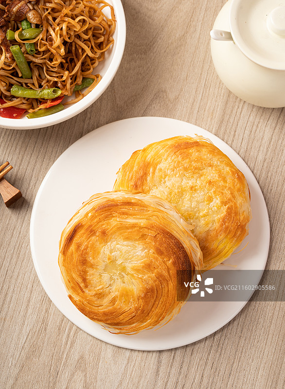 老潼关肉夹馍饼胚图片素材