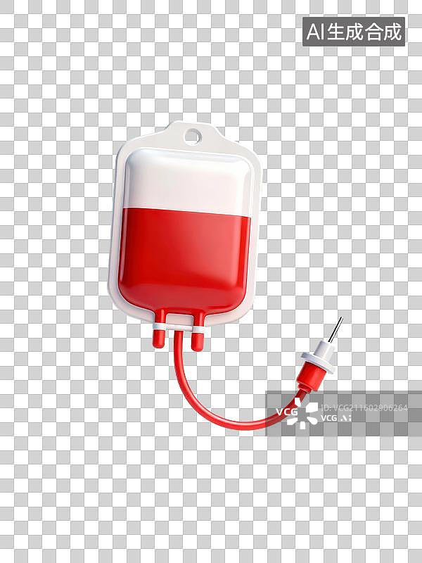 【AI数字艺术】输血血液急求插画图片素材