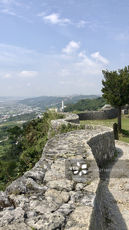 日本冲绳海岛风光 首里城图片素材