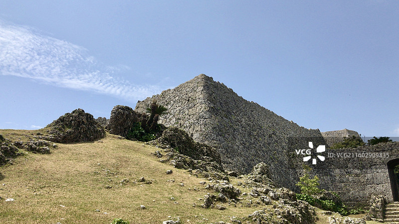 日本冲绳海岛风光 首里城图片素材