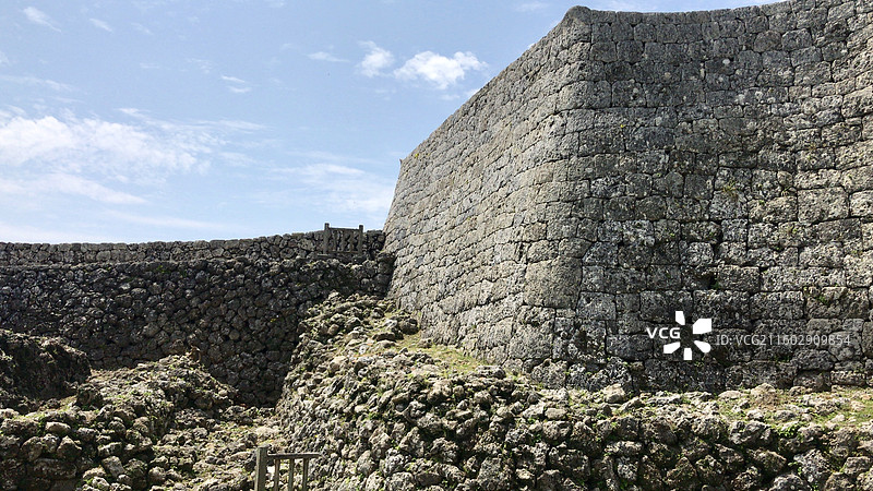 日本冲绳海岛风光 首里城图片素材