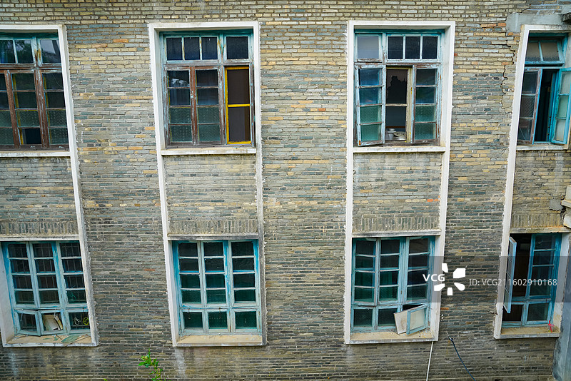福建省南平市，乡村废弃医院图片素材