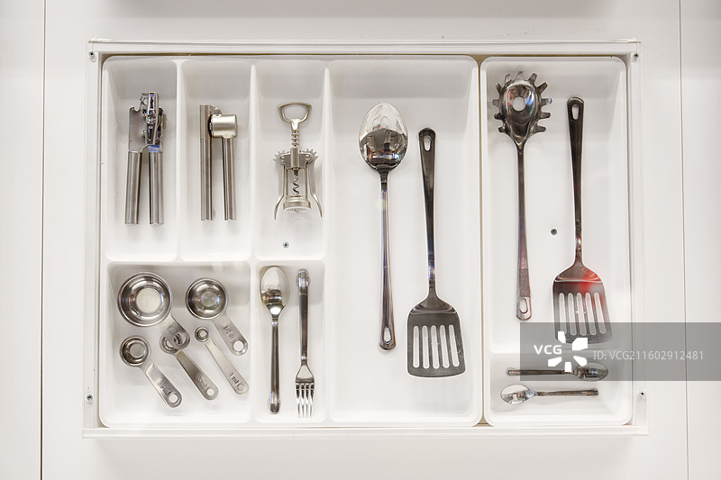 简约多彩餐具图片素材