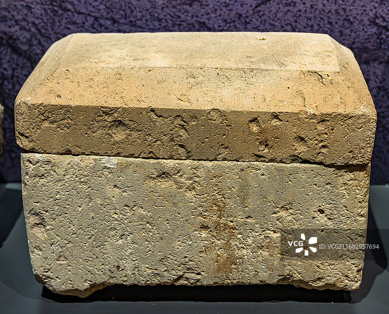 蔚县博物馆 石棺图片素材