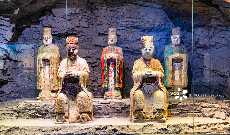 蔚县博物馆 道教人物图片素材