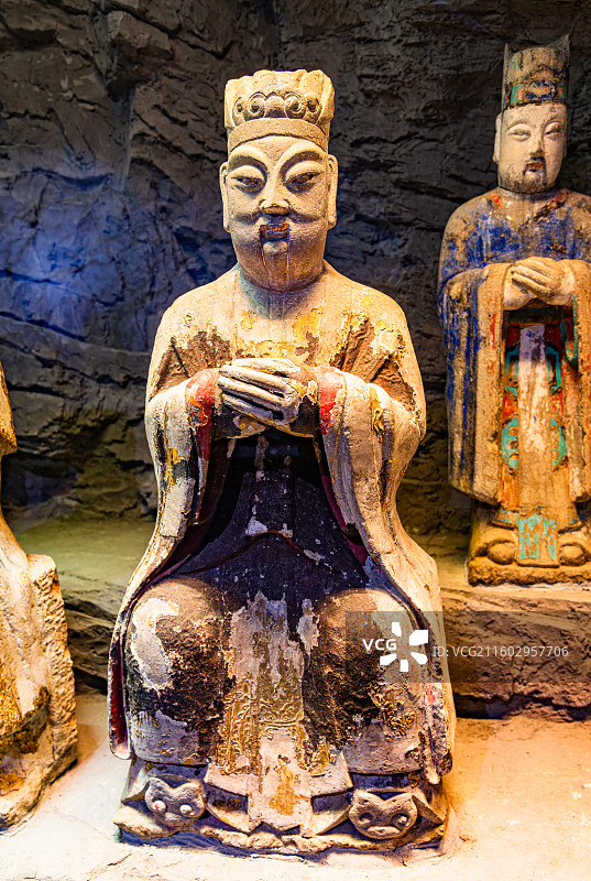 蔚县博物馆 道教人物图片素材