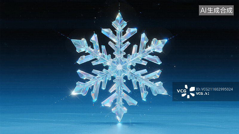 【AI数字艺术】冰晶秘语图片素材