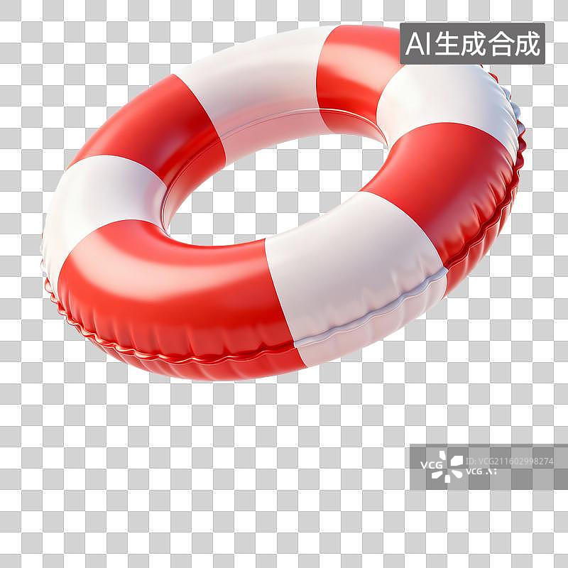【AI数字艺术】充气游泳圈图片素材