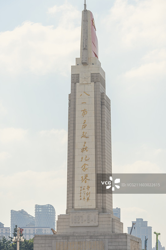 八一南昌起义纪念塔图片素材