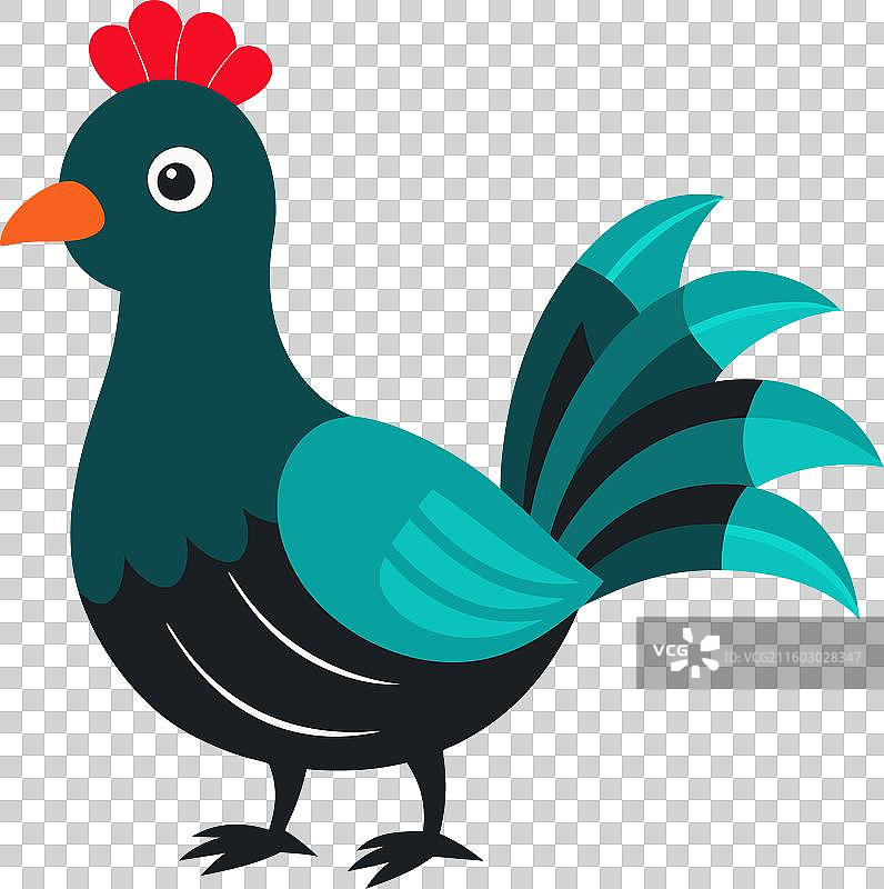 可爱的松鸡咧嘴笑图片素材