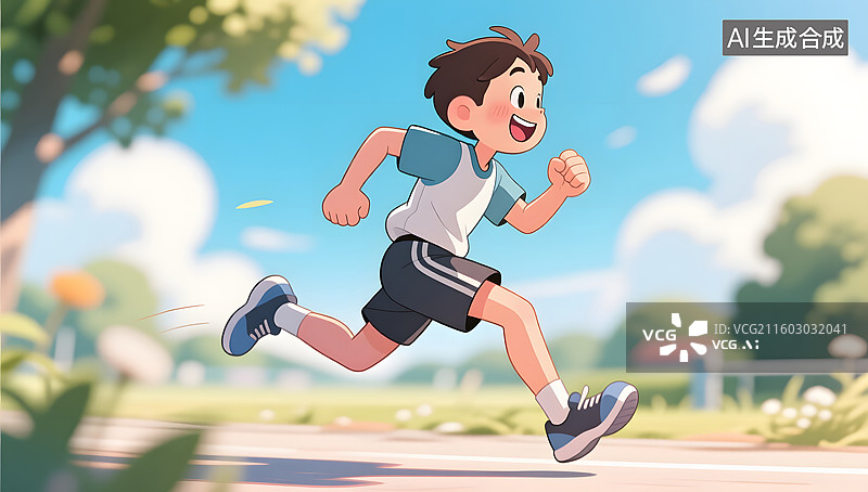 【AI数字艺术】人物跑步运动员训练马拉松冲刺海报图片素材