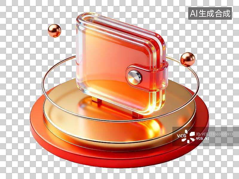 【AI数字艺术】3d金融理财图片素材