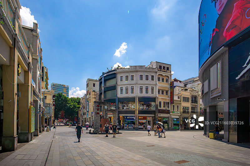北京路步行街图片素材