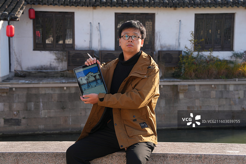 国家4A级景区 新场古镇 江南水乡 房子 街巷 美术 艺考 学生 写生 采风 画画图片素材