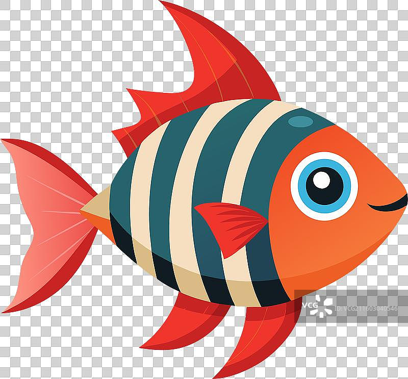 红鲷鱼 鱼 躺着 可爱图片素材