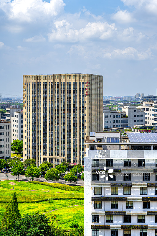 萃兴产业园中来大厦 松江科技城 漕河泾开发区松江高科技园 新桥镇九亭镇农村集体资产乡村振兴园区开发图片素材
