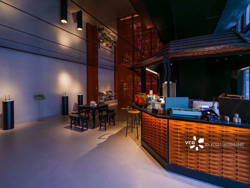 杭州西湖区留下街道：留下1129宋式美学生活街区史记馆舍图片素材