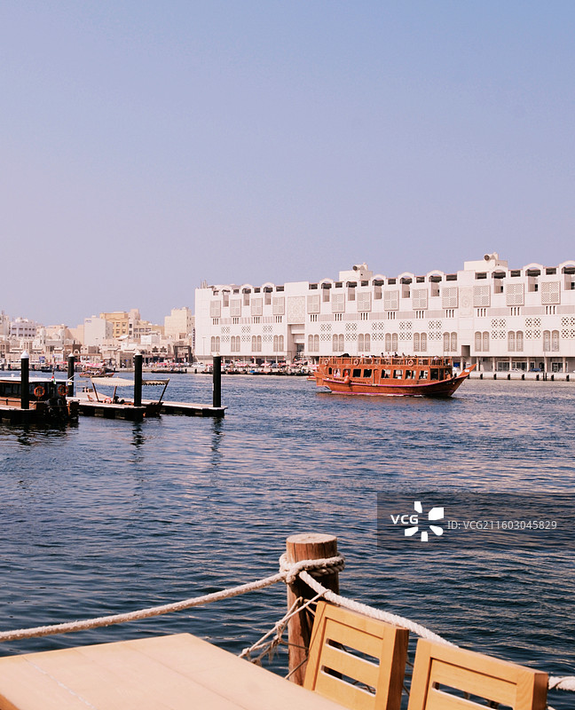 迪拜运河图片素材