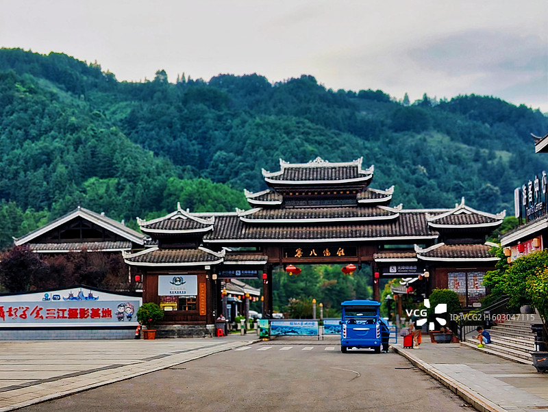 程阳八寨景区图片素材