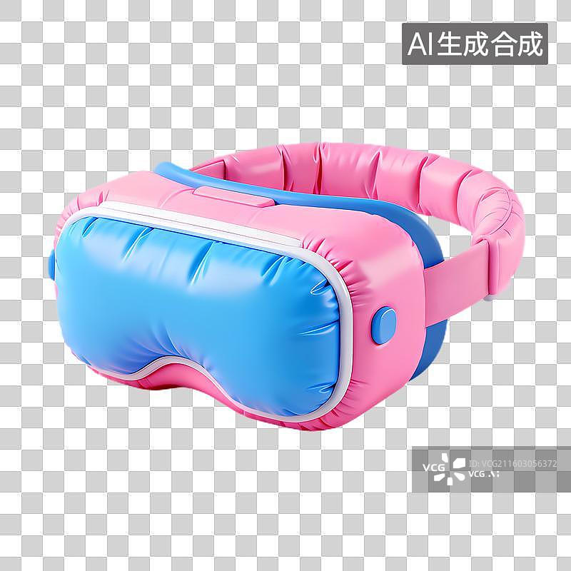 【AI数字艺术】色彩鲜艳的虚拟现实头戴设备图片素材