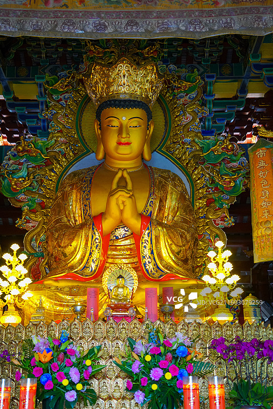 广东省梅州市梅江区，千佛塔寺庙图片素材