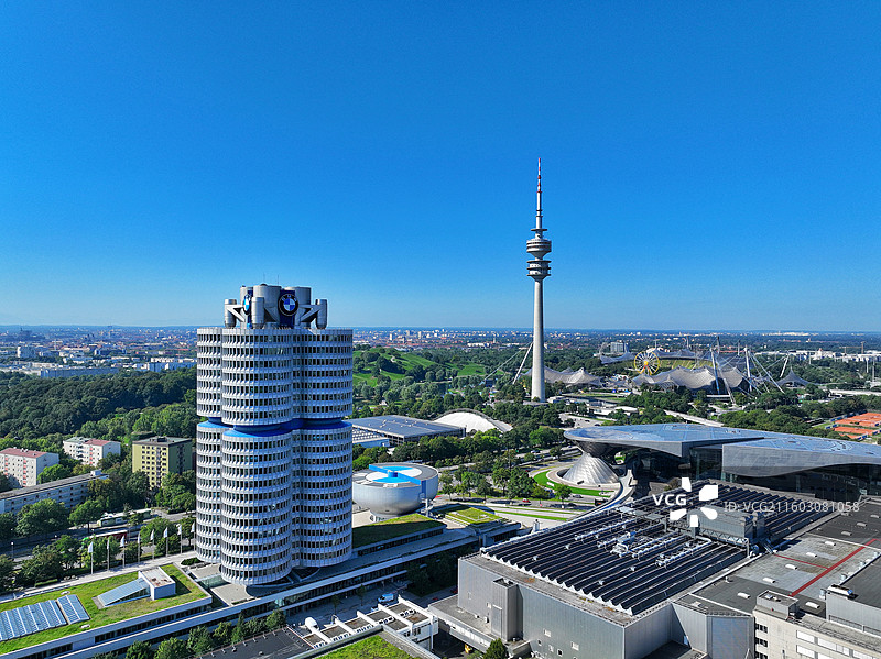 慕尼黑宝马大厦图片素材