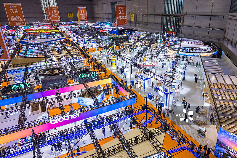 会展室内展厅大景图片素材