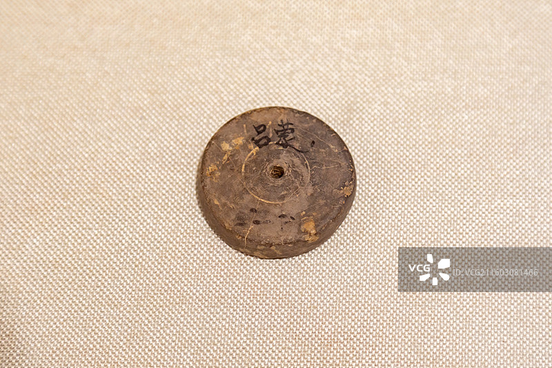 新石器时代-石纺轮 南昌县博物馆图片素材