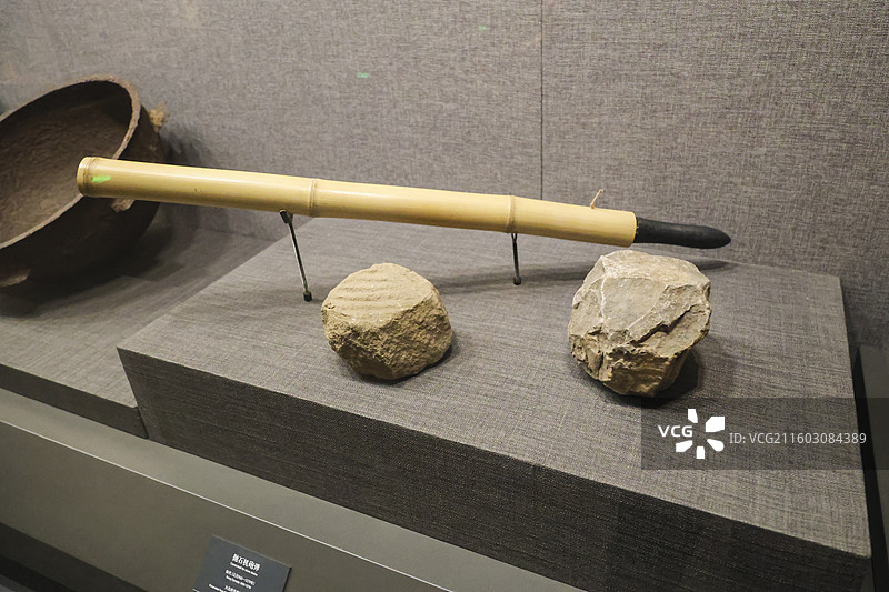 突火枪 抛石机炮弹邯郸市博物馆甘丹风华邯郸历史文化陈列图片素材