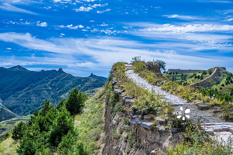 山西省朔州市山阴县广武长城国家文化公园北齐明长城遗址图片素材
