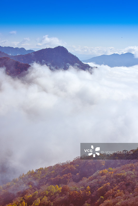 米仓山香炉山图片素材