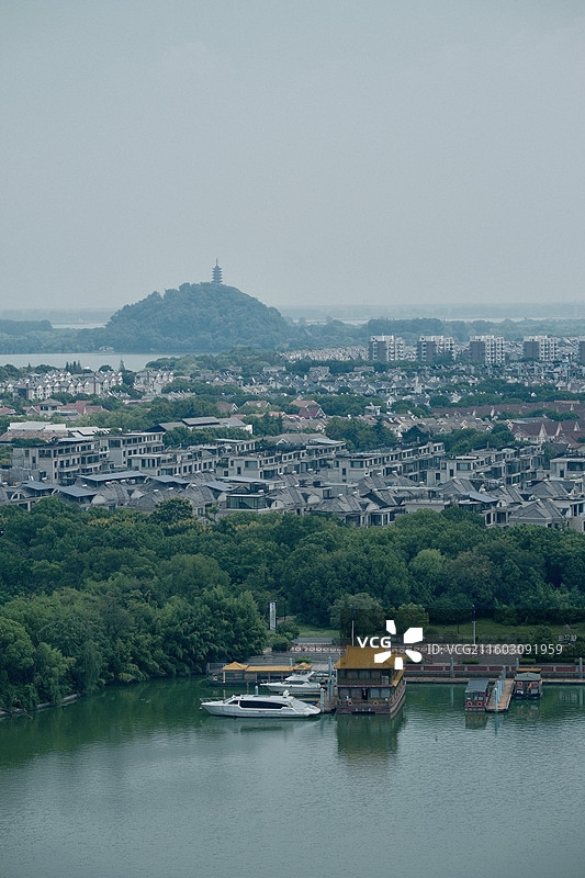 北固楼望神州图片素材