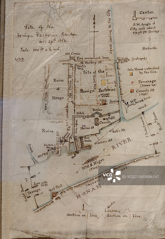 香港海事博物馆里的藏品图片素材