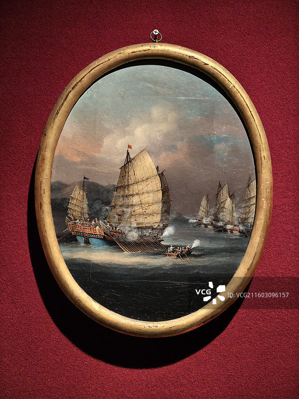 香港海事博物馆里的藏品图片素材