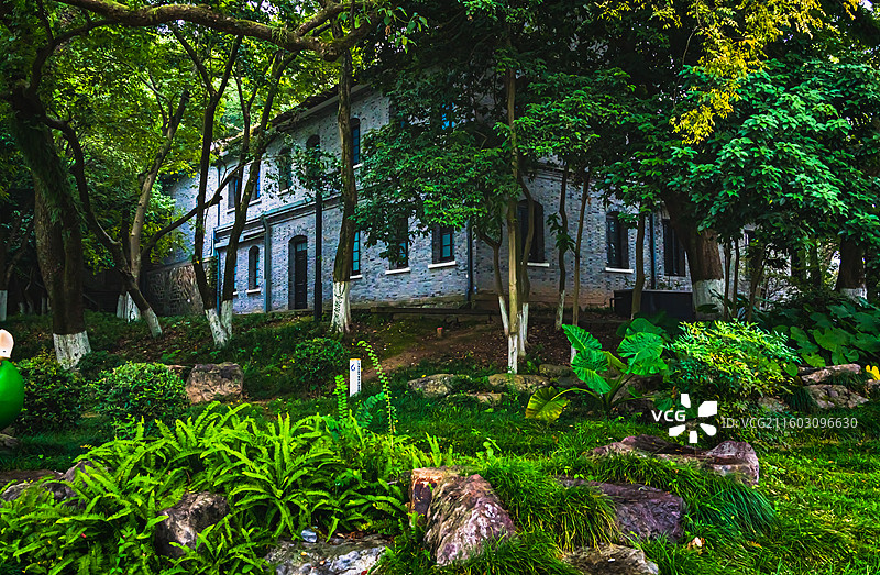 温州江心屿风景图片素材