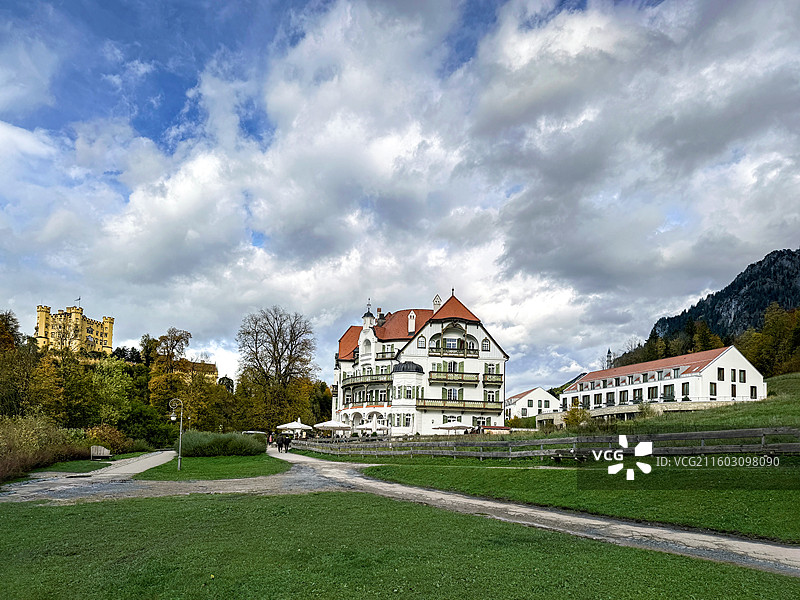 德国巴伐利亚小村庄图片素材