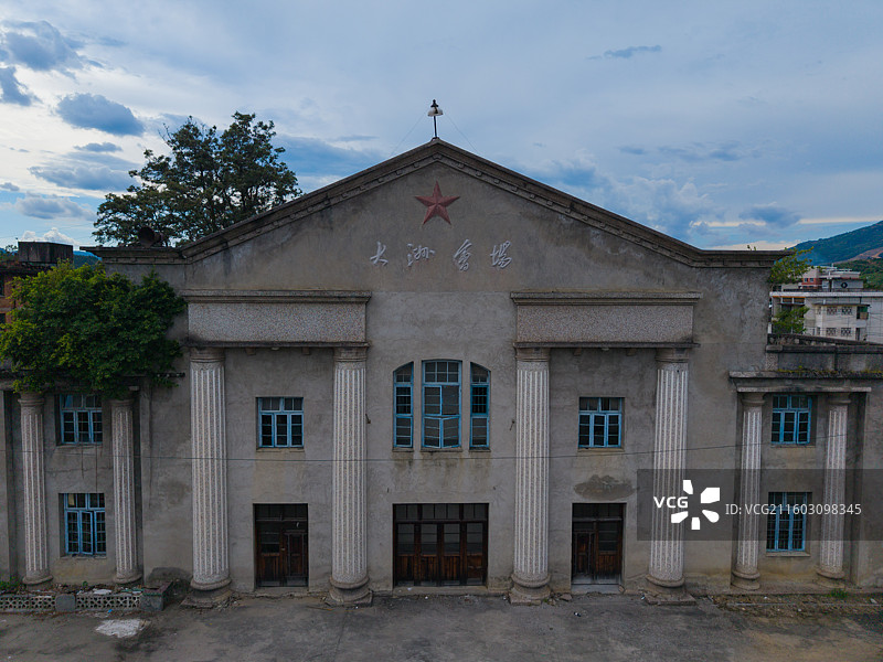 福建省南平市延平区，大洲岛，小岛风光，航拍图片素材
