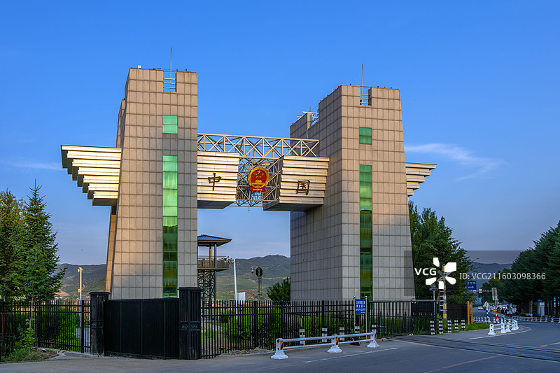 吉林图们铁路口岸图片素材