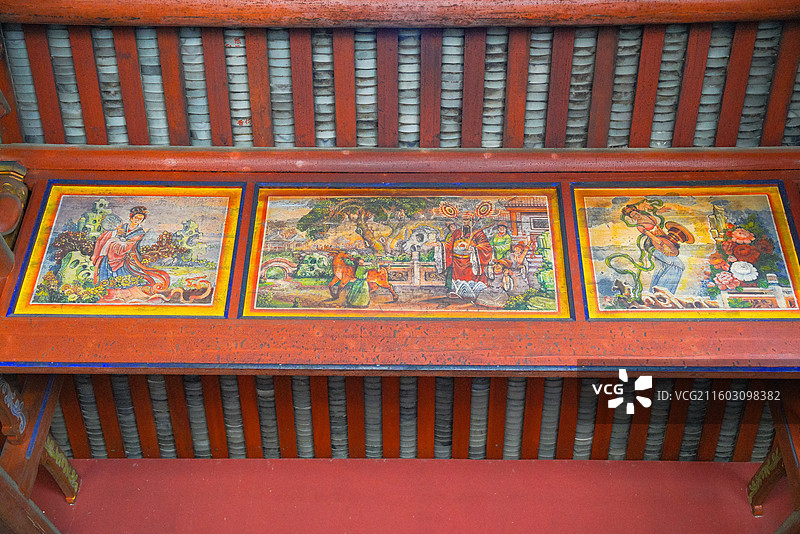 广东省梅州市梅县区，雁洋镇，阴那山，自然保护区西麓，广东四大名刹，灵光寺图片素材