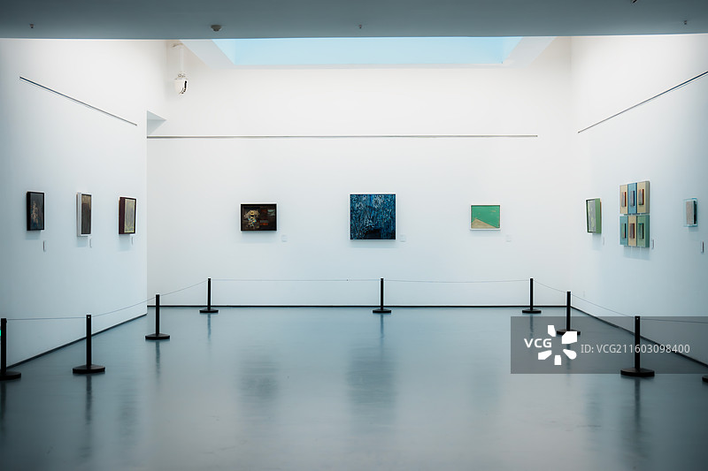 深圳龙岗大芬油画村 大芬美术馆 美术艺术馆 粤港澳艺术展图片素材