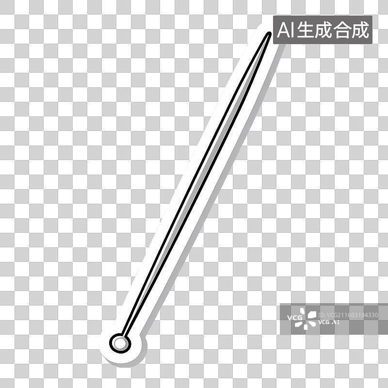【AI数字艺术】温度计图标图片素材