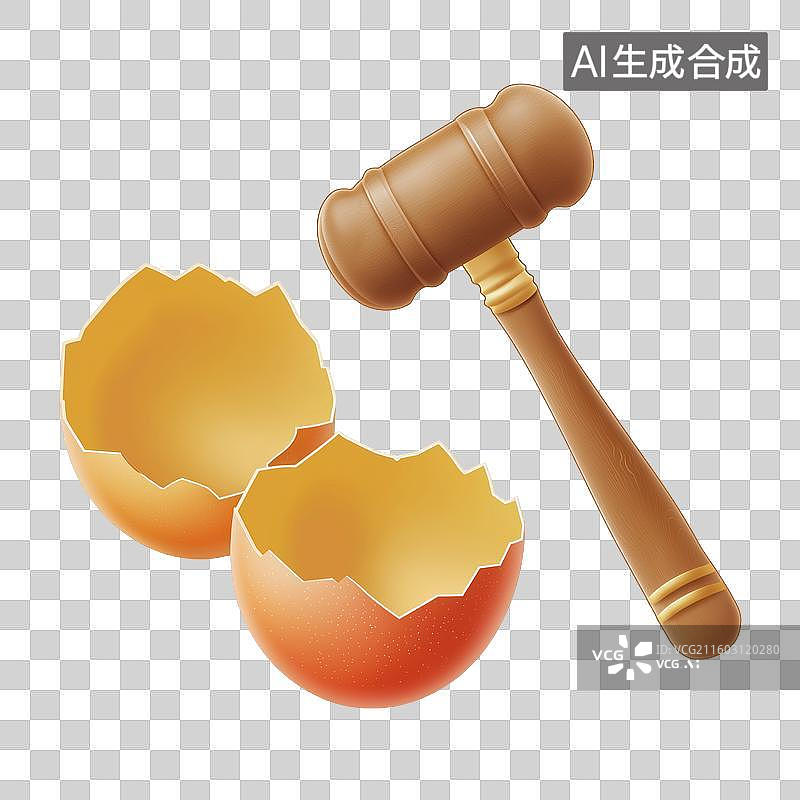 【AI数字艺术】砸金蛋图片素材