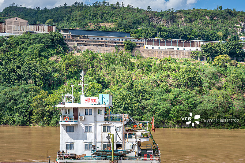 水面 江面 滨水 码头 长江三峡  自然风光图片素材