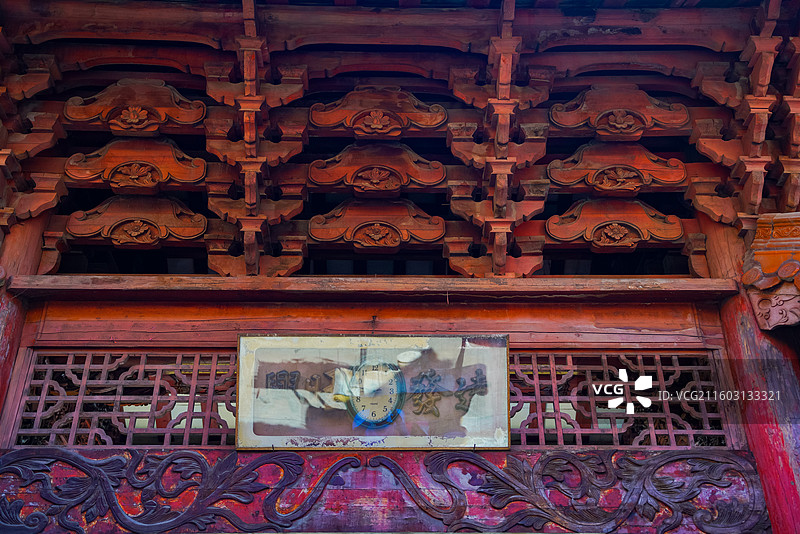 福建省三明市沙县区，赞化宫图片素材