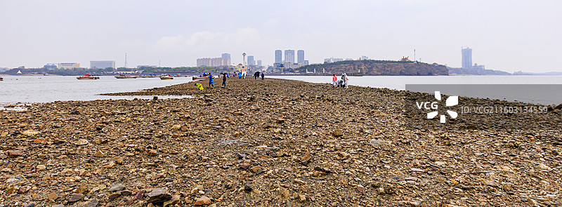 辽宁省锦州市笔架山的景观图片素材