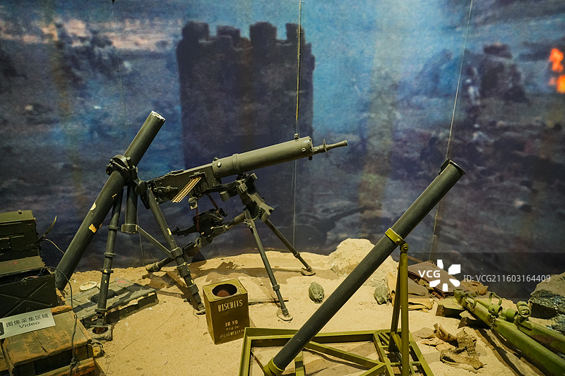 电影《阵地》道具  中国电影博物馆图片素材