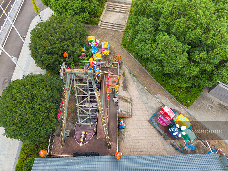 福建省南平建瓯市，游乐场图片素材