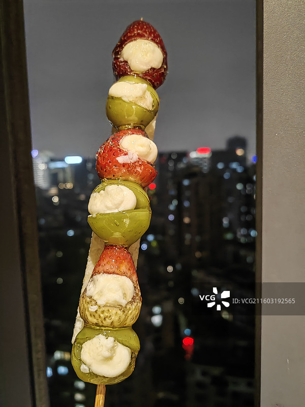 奶皮子糖葫芦图片素材