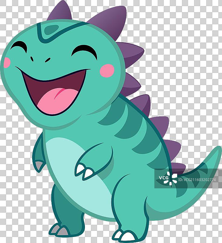 中国短吻鳄保持可爱图片素材