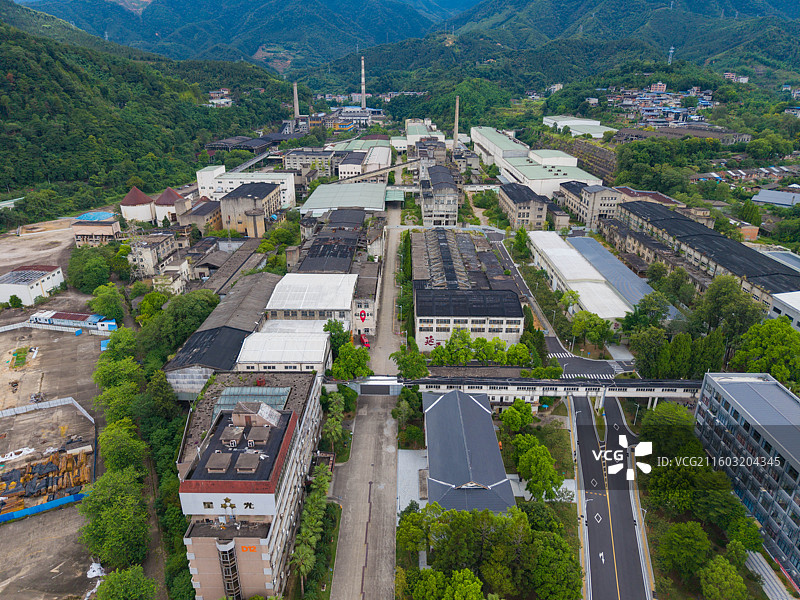 福建省南平市延平区，江滨北路，南纸1958创业园，南平造纸厂旧址图片素材